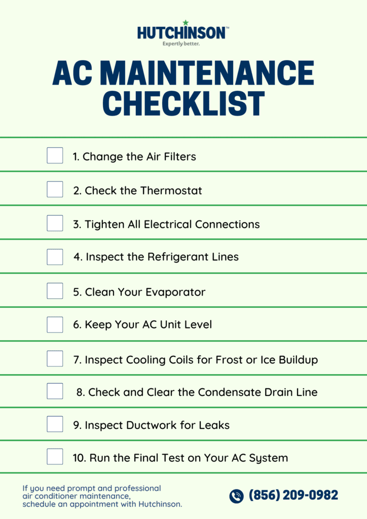 AC Maintenance Checklist 2023